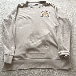a medium sweatshirt never worn but no tags.